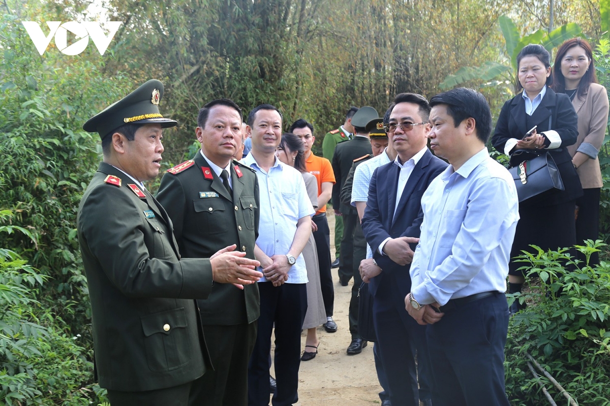 Bộ Công an khảo sát xây dựng trường học tại xã biên giới tỉnh Lạng Sơn